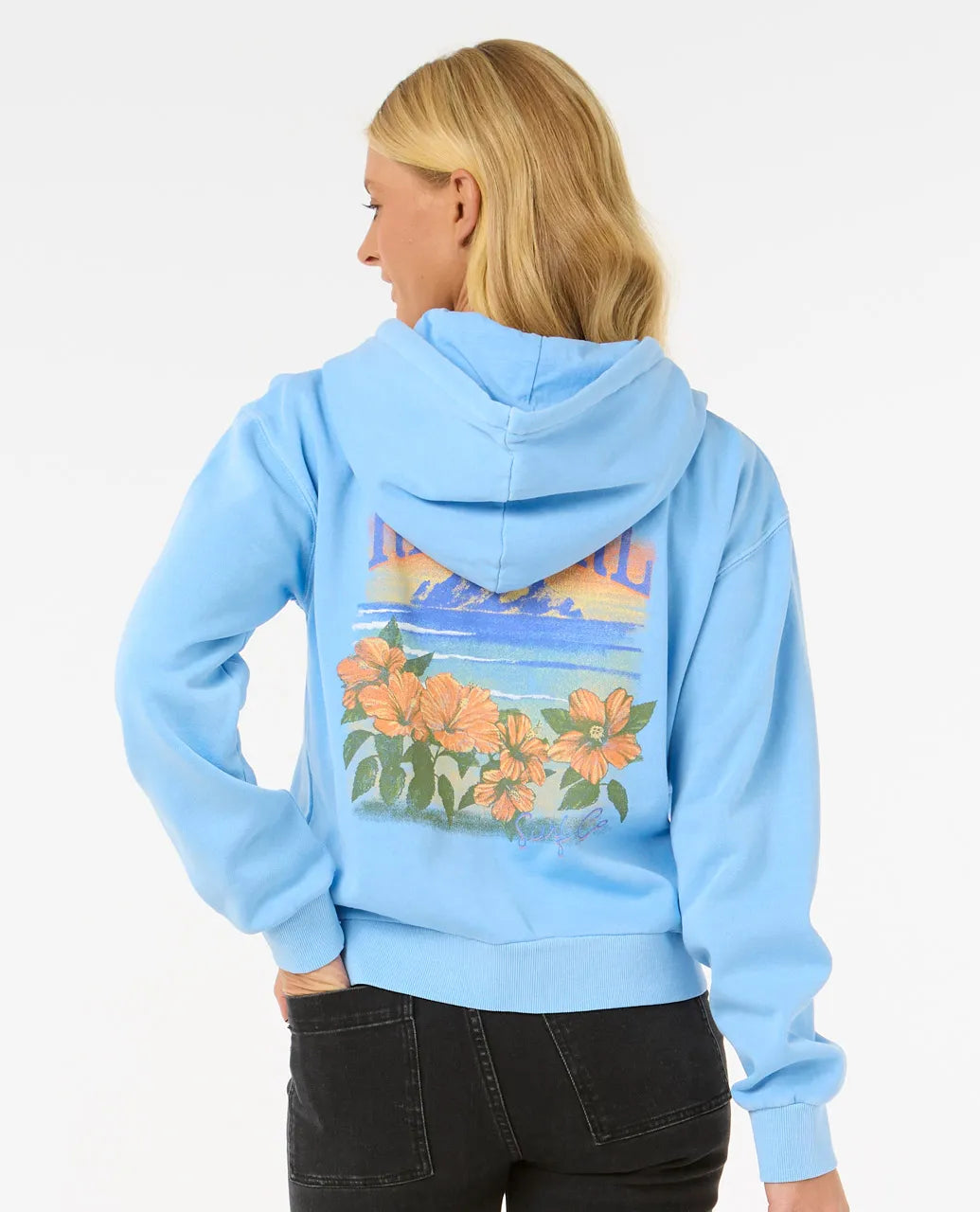 Rip Curl Women's La Joya Relaxed Zip Through Hoodie