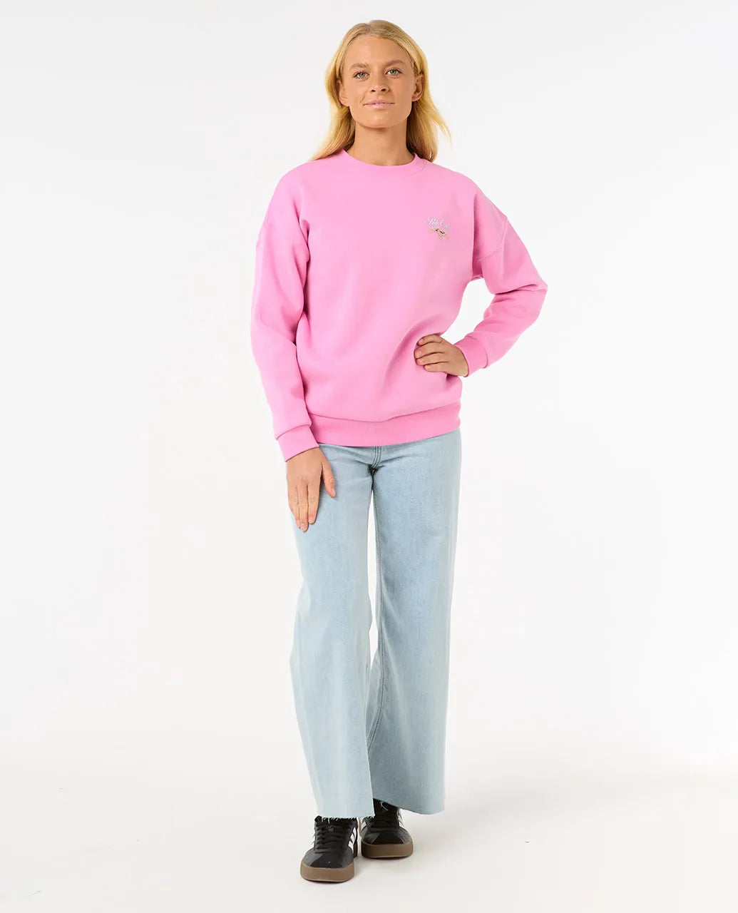 Rip Curl Women's Hibiscus Diamond Heritage Crew Jumper