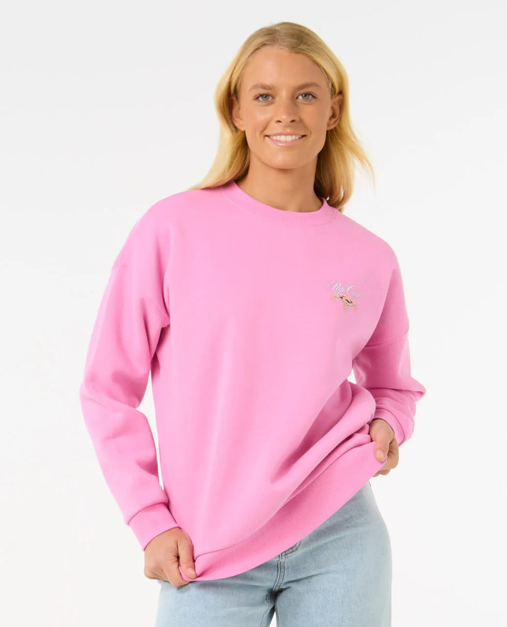 Rip Curl Women's Hibiscus Diamond Heritage Crew Jumper
