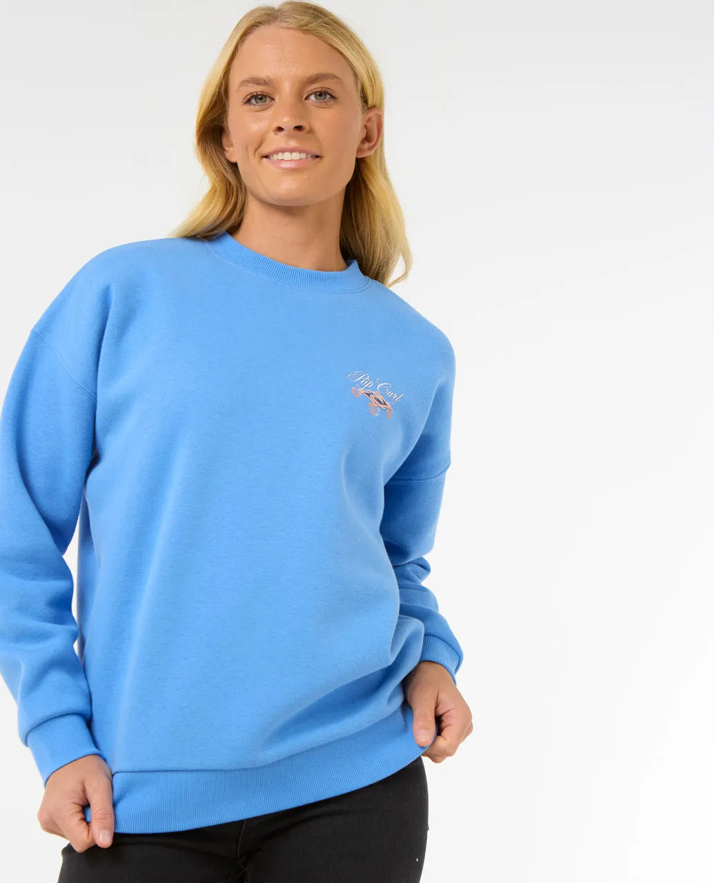 Rip Curl Women's Hibiscus Diamond Heritage Crew Jumper