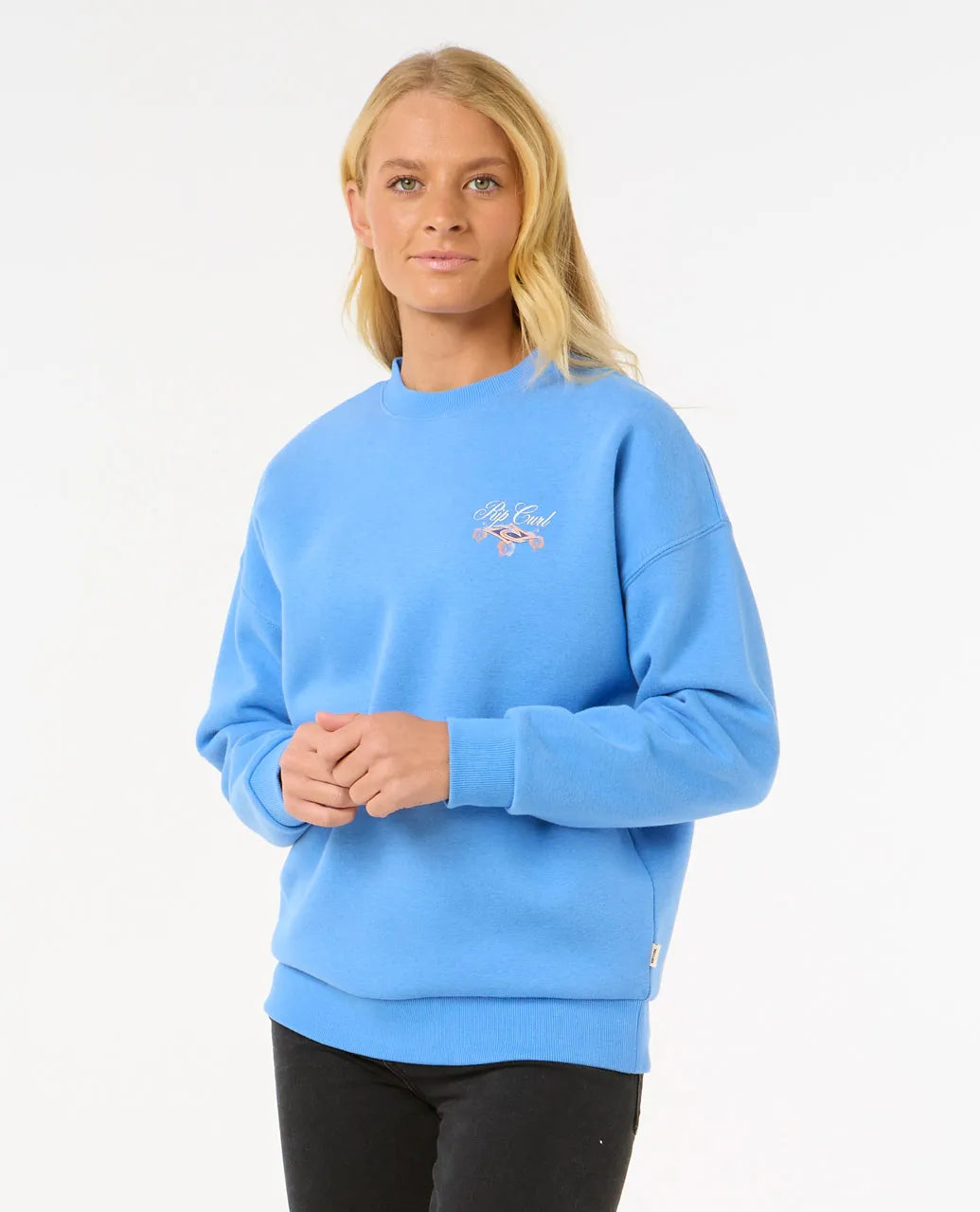 Rip Curl Women's Hibiscus Diamond Heritage Crew Jumper