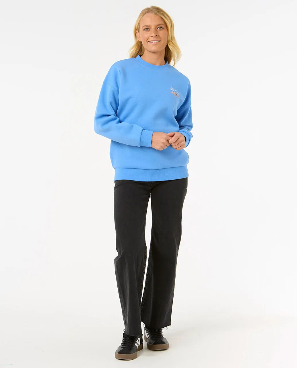 Rip Curl Women's Hibiscus Diamond Heritage Crew Jumper