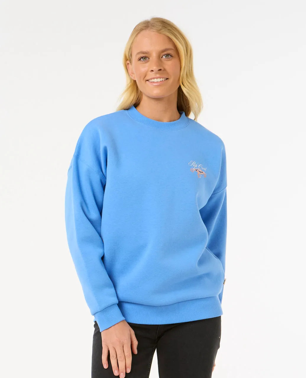 Rip Curl Women's Hibiscus Diamond Heritage Crew Jumper