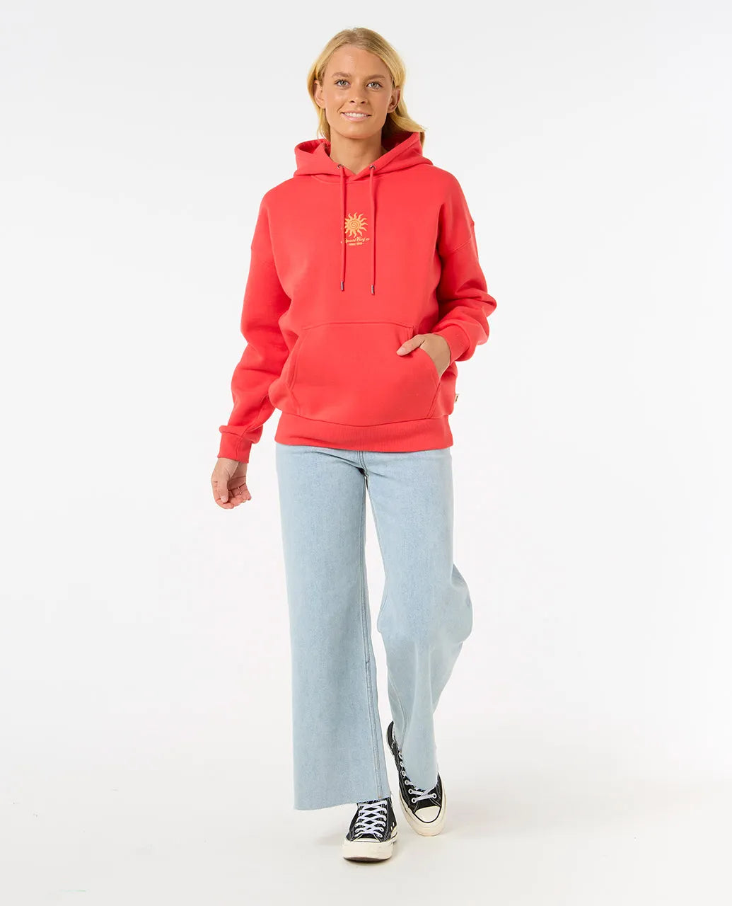 Rip Curl Women's Cala Band Heritage Crew Hoodie