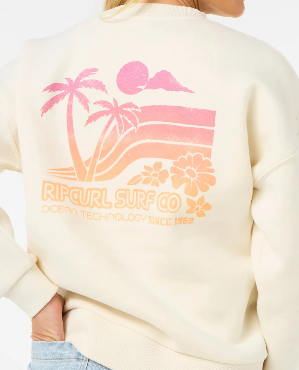 Rip Curl Women's Ocean Tech Heritage Crew Jumper