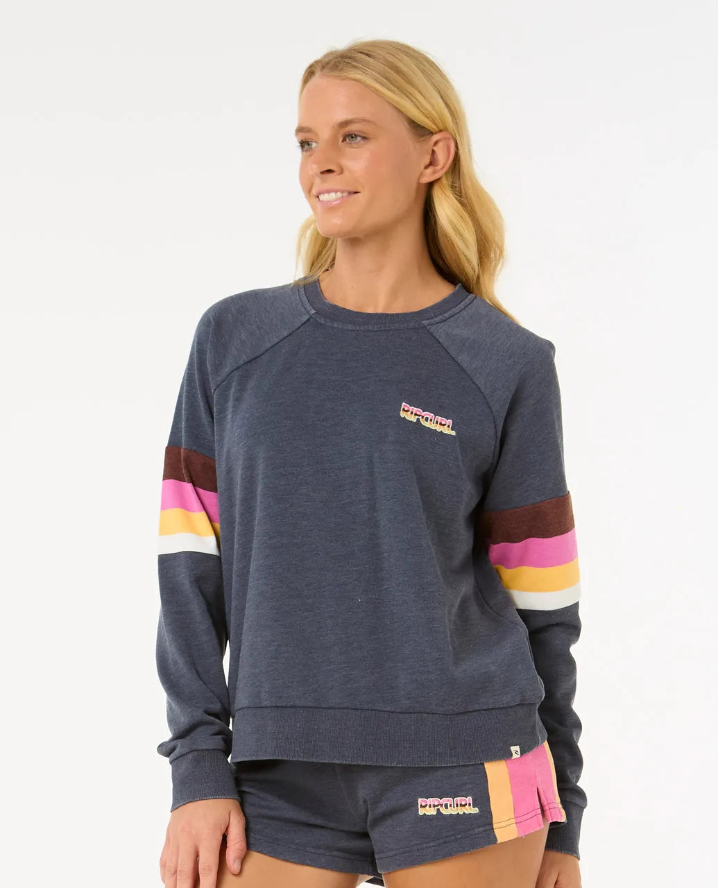 Rip Curl Women's Las Dalias Raglan Crew Jumper