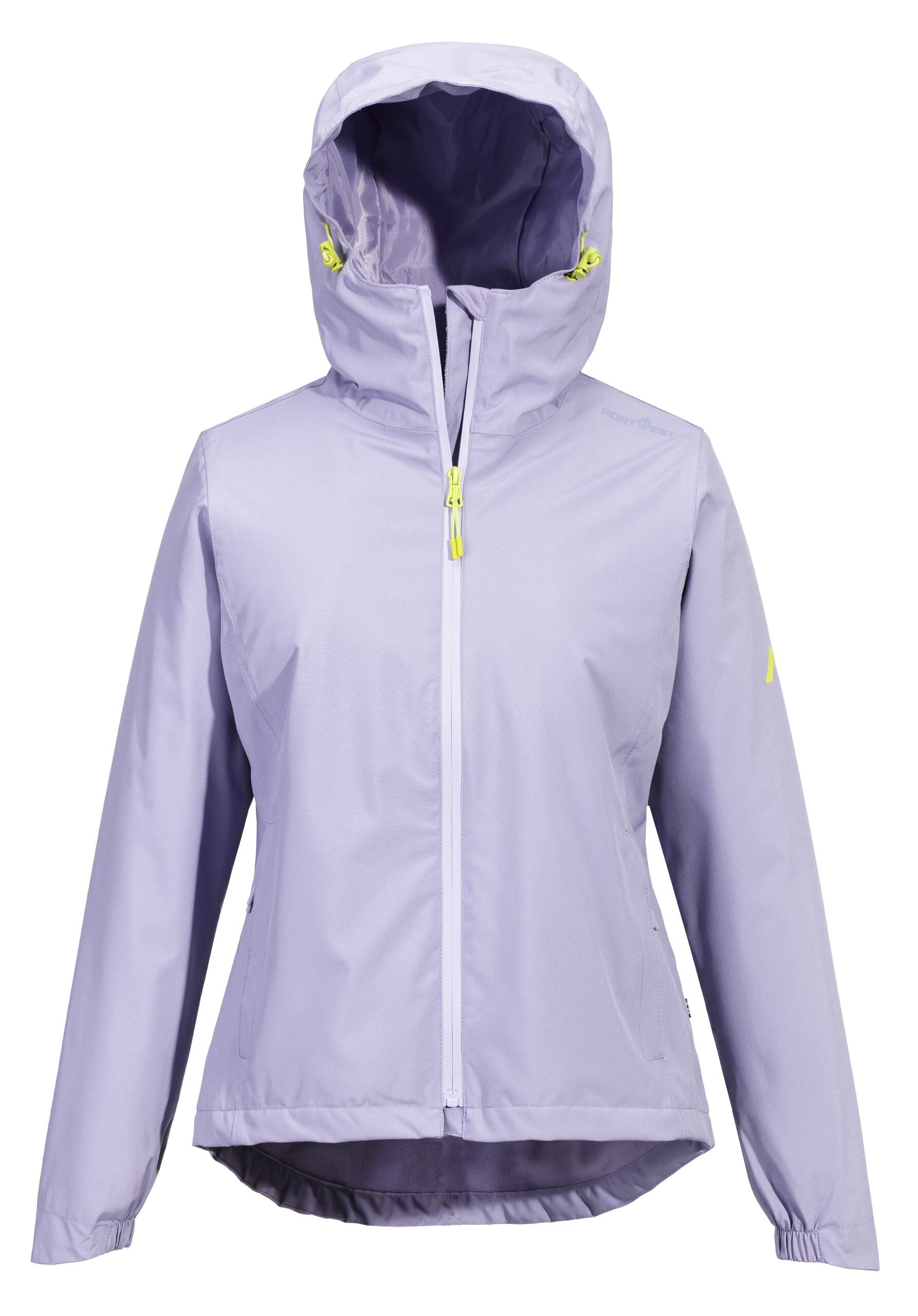 Women's Clonbur Fleece Lined Rain Jacket | Portwest | Portwest - The Outdoor Shop