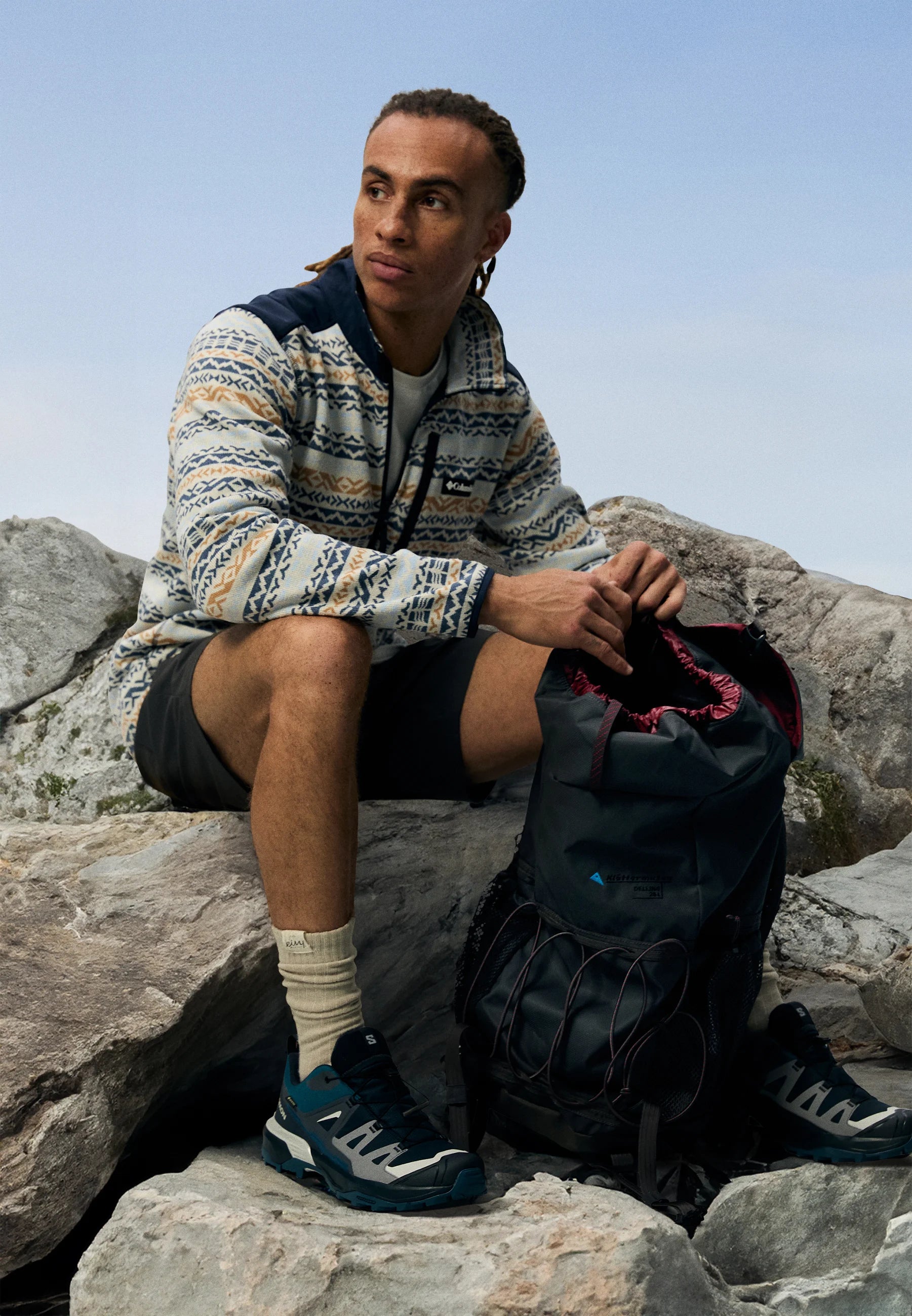 SWEATER WEATHER™ PRINTED HALF ZIP II | Columbia | Portwest - The Outdoor Shop