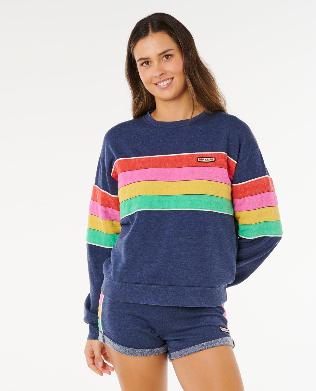 Rip Curl Women's Surf Revival Relaxed Crew | RIPCURL | Portwest - The Outdoor Shop