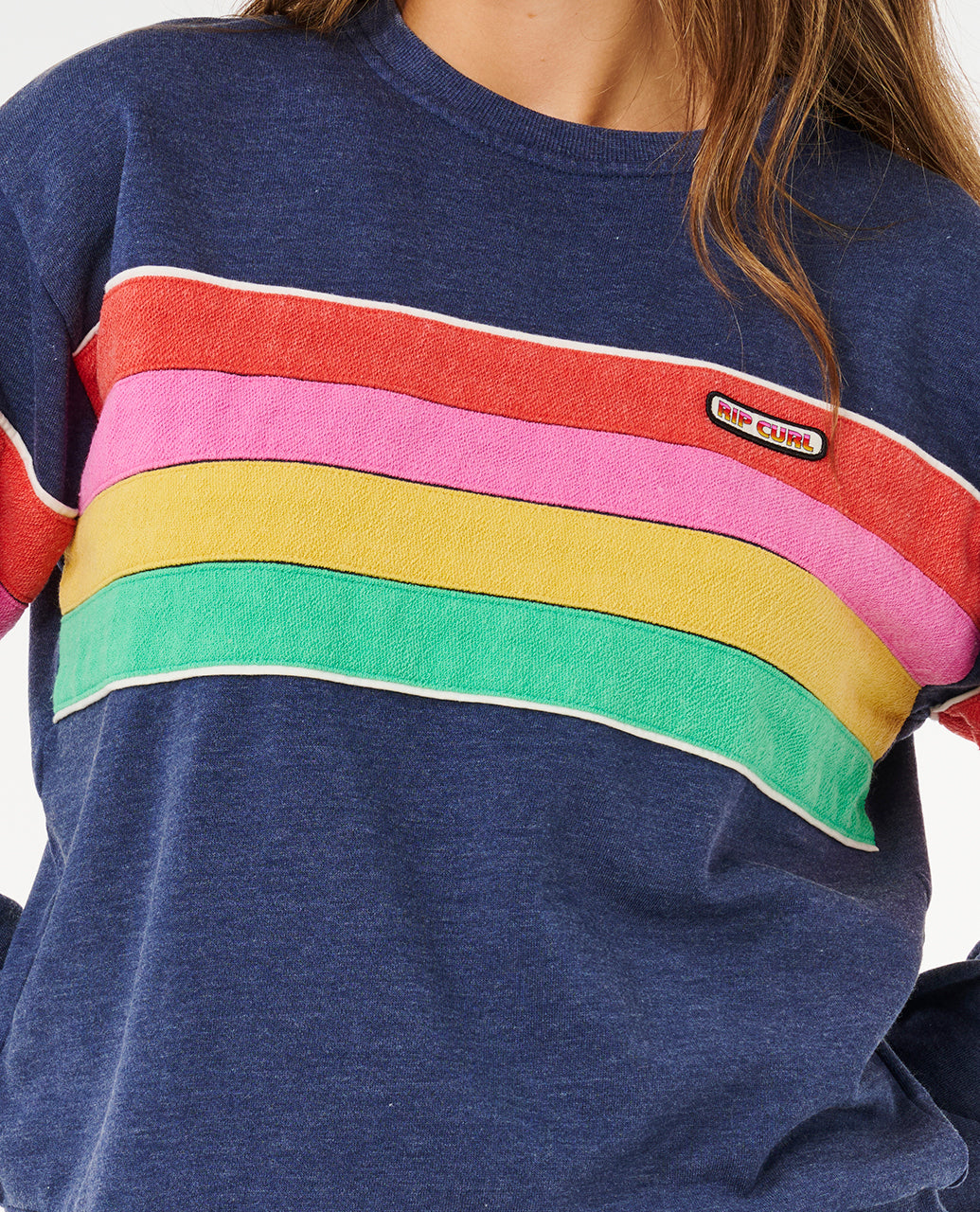 Rip Curl Women's Surf Revival Relaxed Crew | RIPCURL | Portwest - The Outdoor Shop