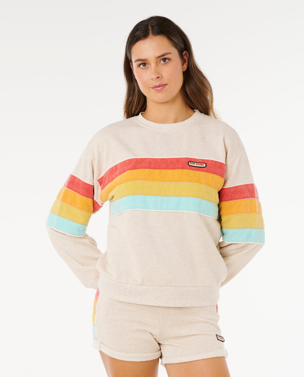 Rip Curl Women's Surf Revival Relaxed Crew | RIPCURL | Portwest - The Outdoor Shop