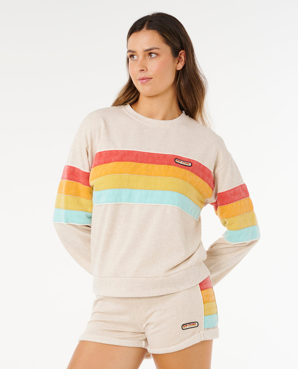 Rip Curl Women's Surf Revival Relaxed Crew | RIPCURL | Portwest - The Outdoor Shop