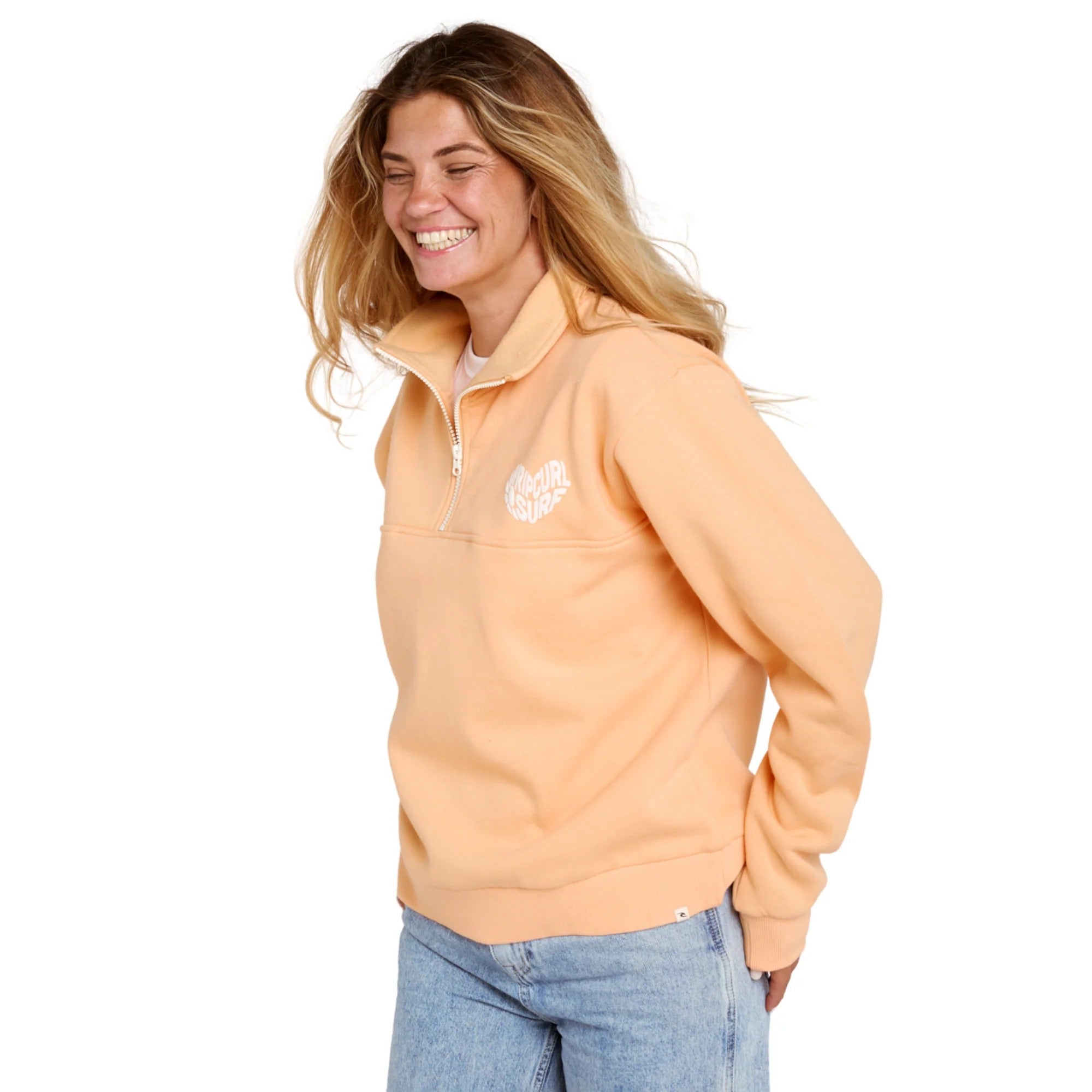 Rip Curl Women's Heart Half Zip Fleece | Rip Curl | Portwest - The Outdoor Shop