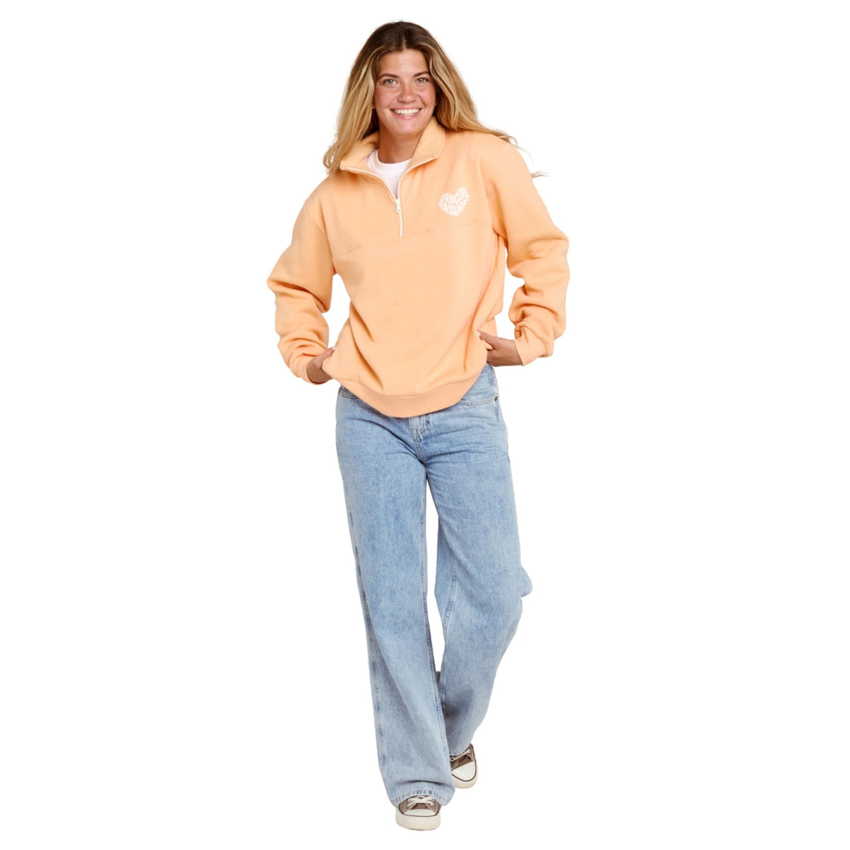 Rip Curl Women's Heart Half Zip Fleece | Rip Curl | Portwest - The Outdoor Shop