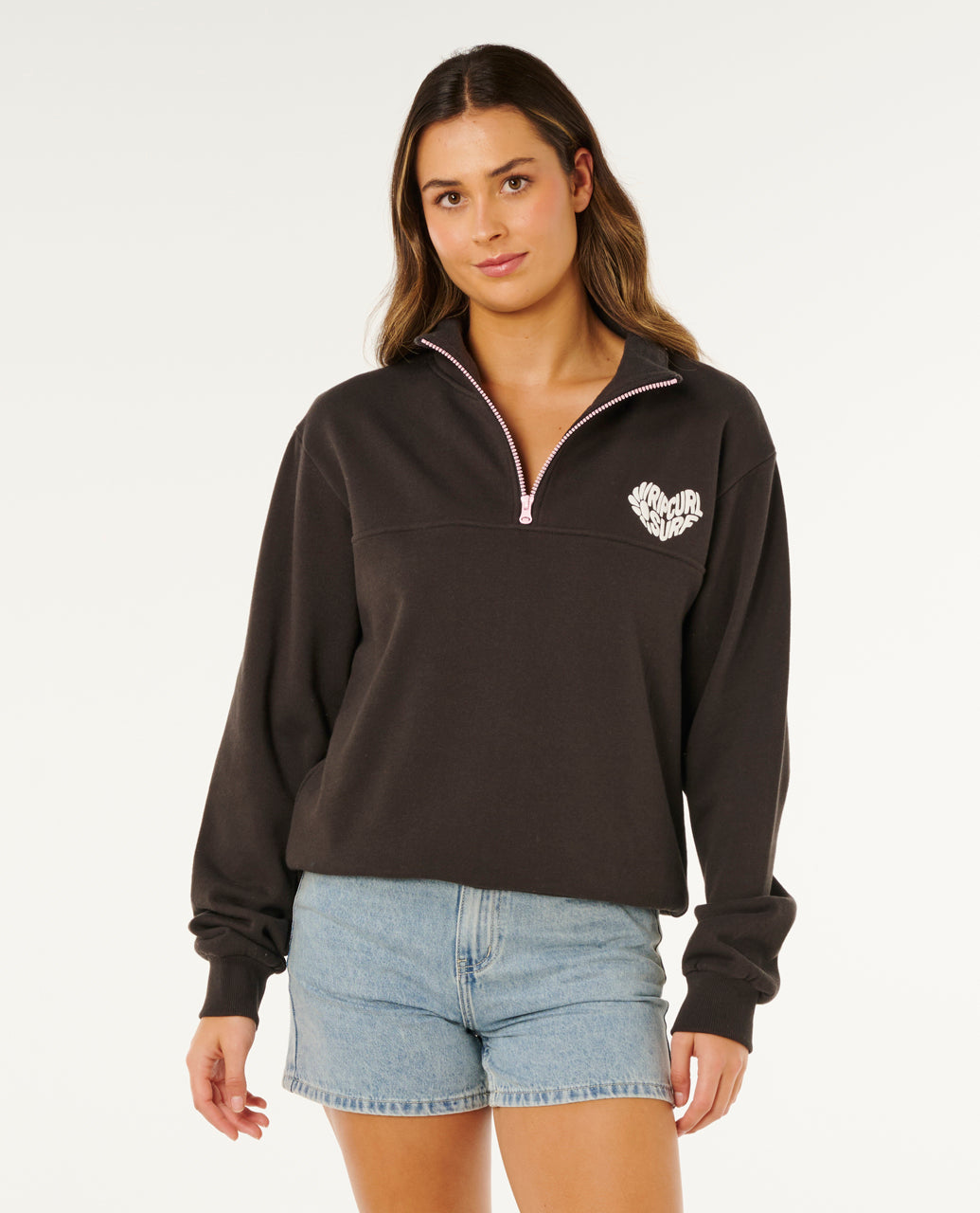 Rip Curl Women's Heart Half Zip Fleece | Rip Curl | Portwest - The Outdoor Shop