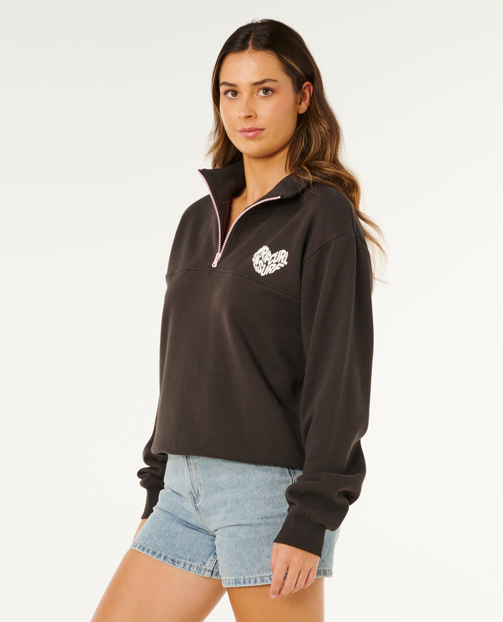 Rip Curl Women's Heart Half Zip Fleece | Rip Curl | Portwest - The Outdoor Shop