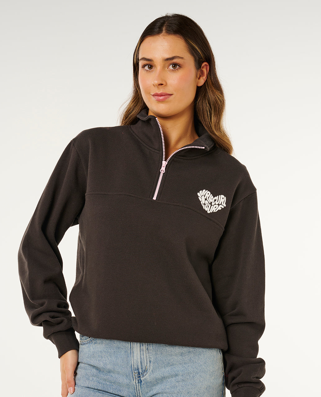 Rip Curl Women's Heart Half Zip Fleece | Rip Curl | Portwest - The Outdoor Shop