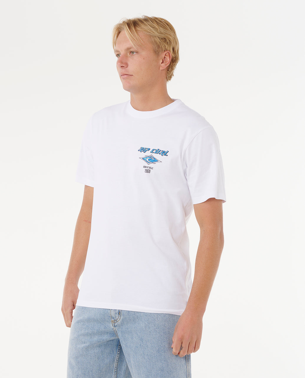 Ripcurl Fade Out Icon Short Sleeve Tee | RIPCURL | Portwest - The Outdoor Shop