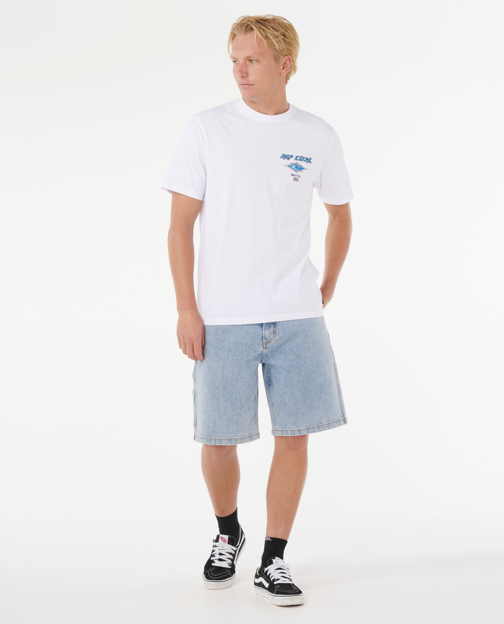 Ripcurl Fade Out Icon Short Sleeve Tee | RIPCURL | Portwest - The Outdoor Shop
