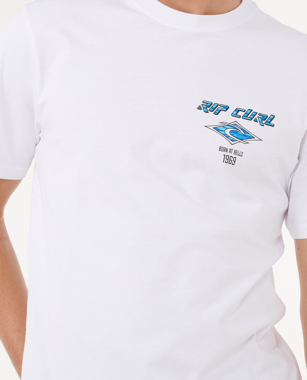 Ripcurl Fade Out Icon Short Sleeve Tee | RIPCURL | Portwest - The Outdoor Shop