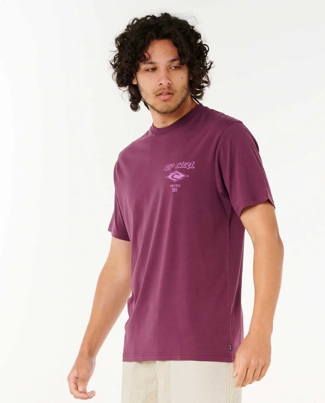 Rip Curl Men's Fade Out Icon Short Sleeve Tee | Rip Curl | Portwest - The Outdoor Shop