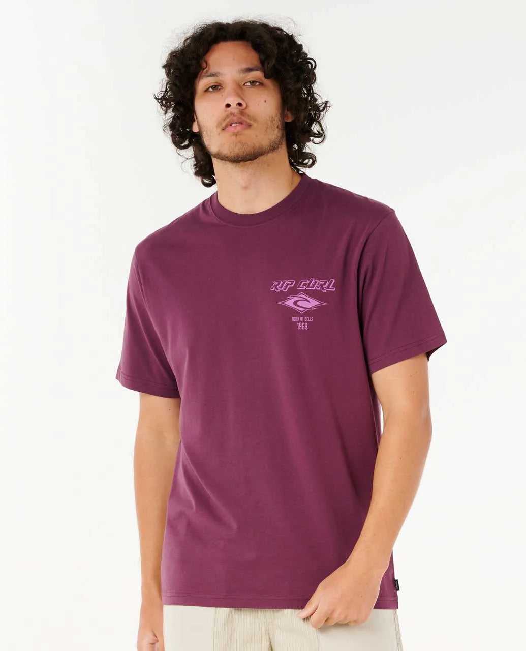 Rip Curl Men's Fade Out Icon Short Sleeve Tee | Rip Curl | Portwest - The Outdoor Shop