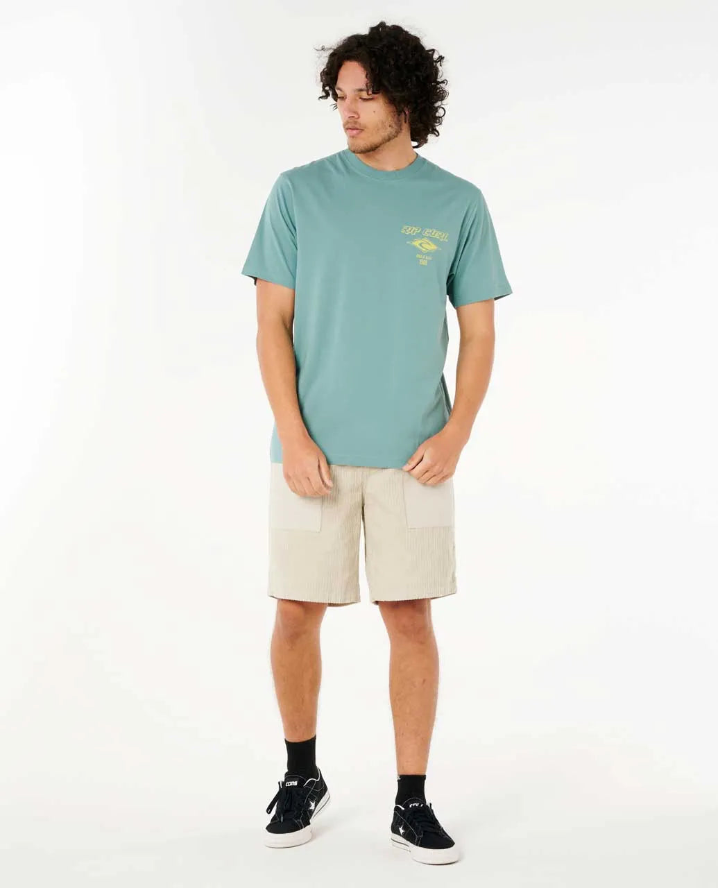 Rip Curl Men's Fade Out Icon Short Sleeve Tee | Rip Curl | Portwest - The Outdoor Shop