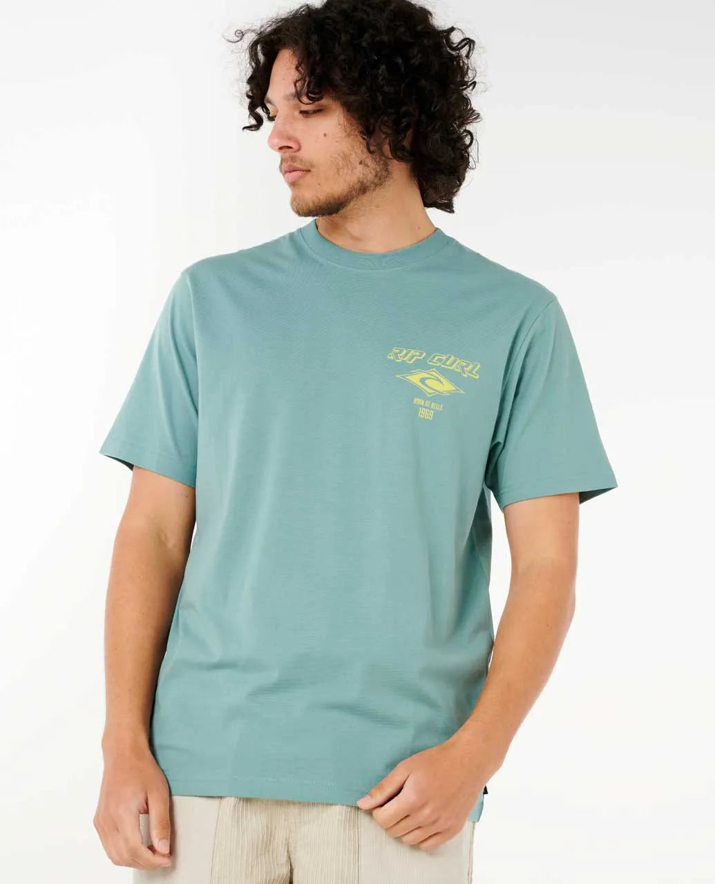 Rip Curl Men's Fade Out Icon Short Sleeve Tee | Rip Curl | Portwest - The Outdoor Shop