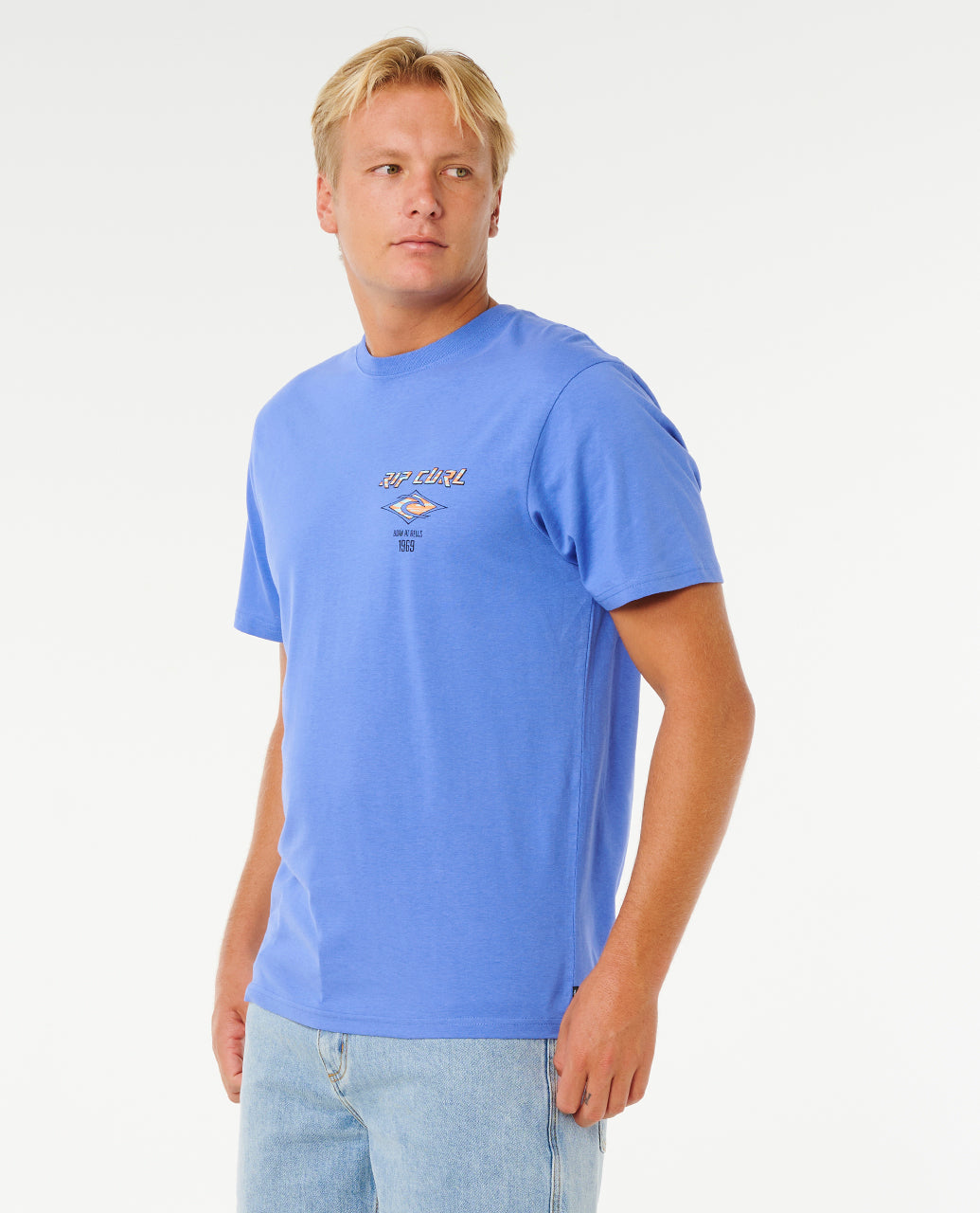 Ripcurl Fade Out Icon Short Sleeve Tee | RIPCURL | Portwest - The Outdoor Shop