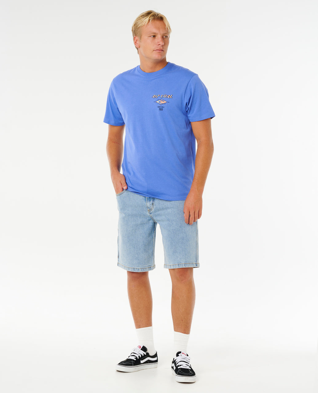 Ripcurl Fade Out Icon Short Sleeve Tee | RIPCURL | Portwest - The Outdoor Shop