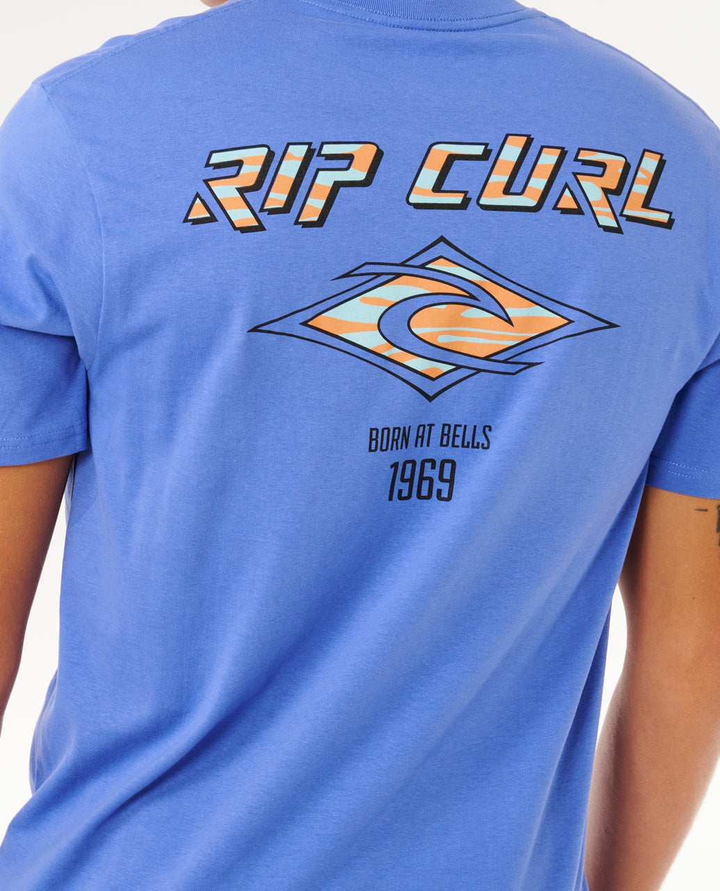 Ripcurl Fade Out Icon Short Sleeve Tee | RIPCURL | Portwest - The Outdoor Shop