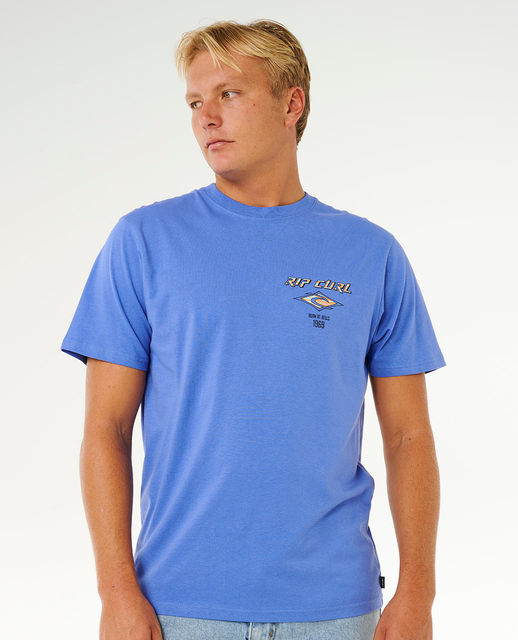 Ripcurl Fade Out Icon Short Sleeve Tee | RIPCURL | Portwest - The Outdoor Shop