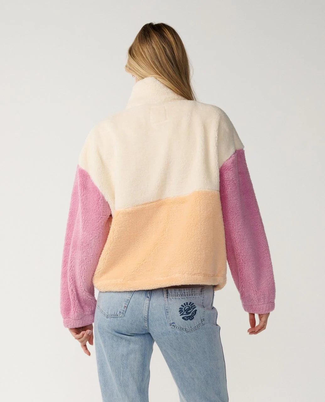Rip Curl Women's Surf Revival Heritage Zip Through Polar Fleece