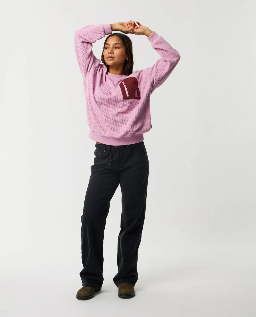 Rip Curl Women's Search Series Jacquard Fleece