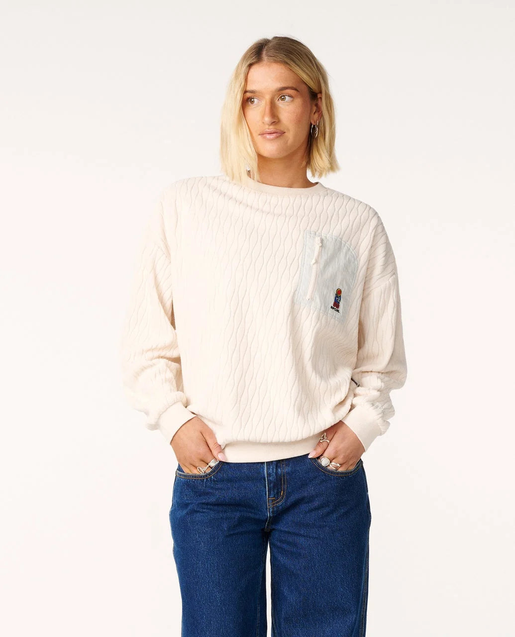 Rip Curl Women's Search Series Jacquard Fleece