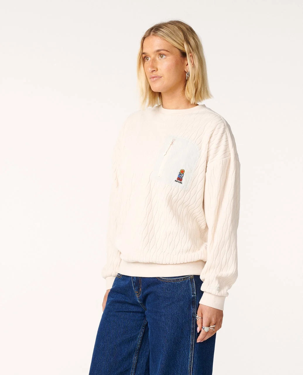 Rip Curl Women's Search Series Jacquard Fleece