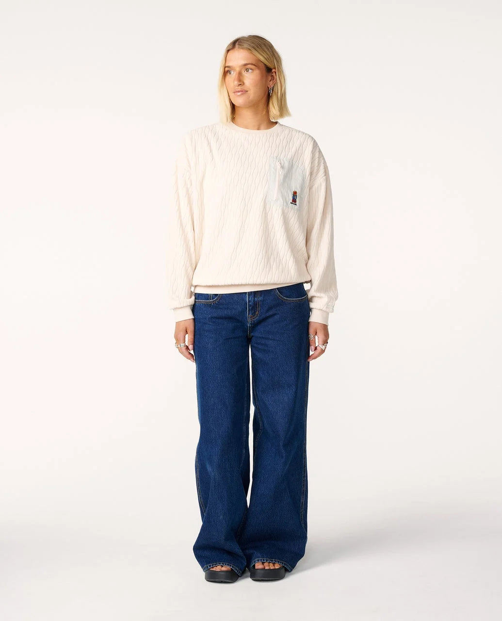 Rip Curl Women's Search Series Jacquard Fleece