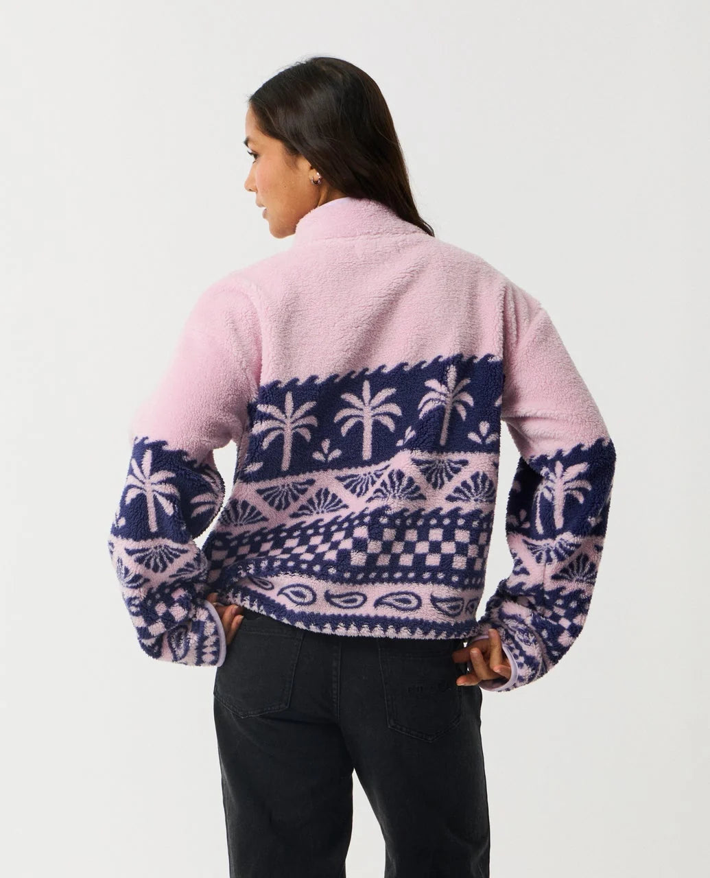 Rip Curl Women's Bossa Nova 1/4 Zip Polar Fleece
