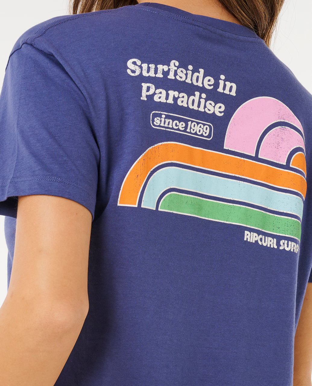 Rip Curl Women's Surf Side Cropped Tee | Rip Curl | Portwest - The Outdoor Shop
