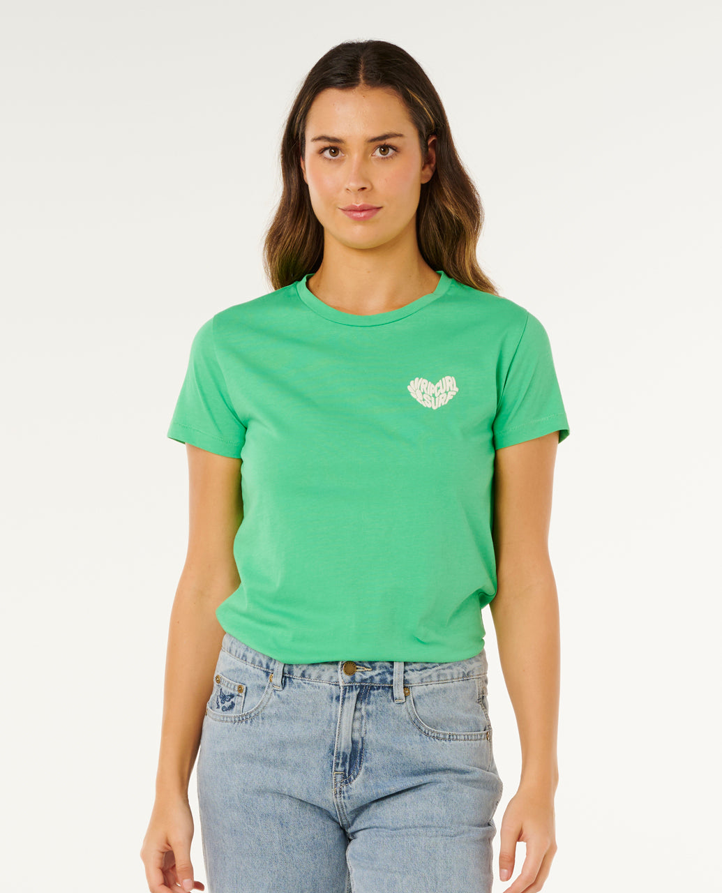 Rip Curl Women's Heart Logos Tee | Rip Curl | Portwest - The Outdoor Shop