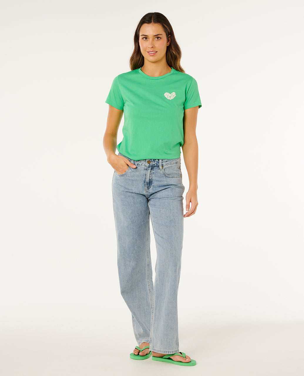 Rip Curl Women's Heart Logos Tee | Rip Curl | Portwest - The Outdoor Shop