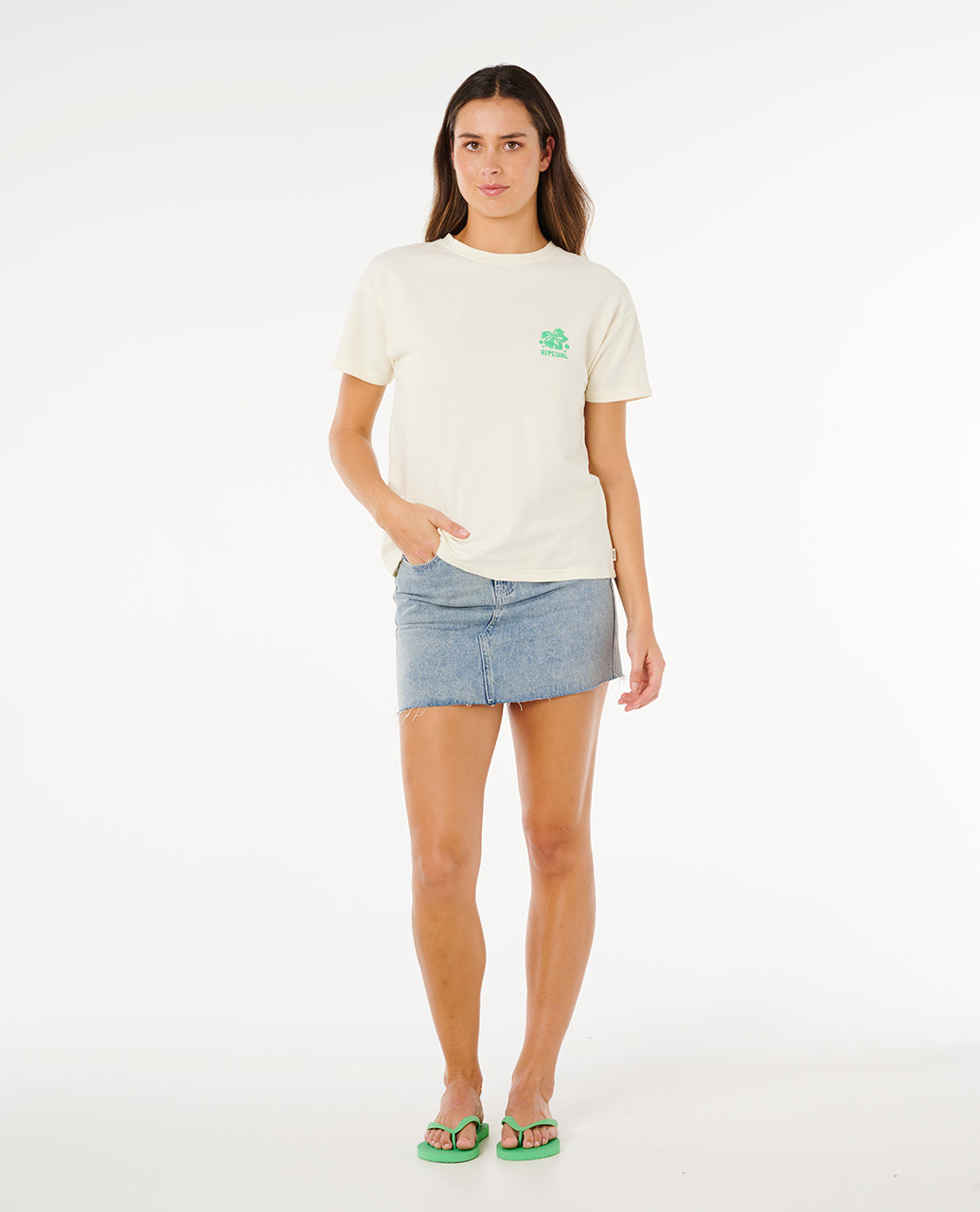 Rip Curl Women's Surf Puff Party Pack Relaxed Tee | Rip Curl | Portwest - The Outdoor Shop