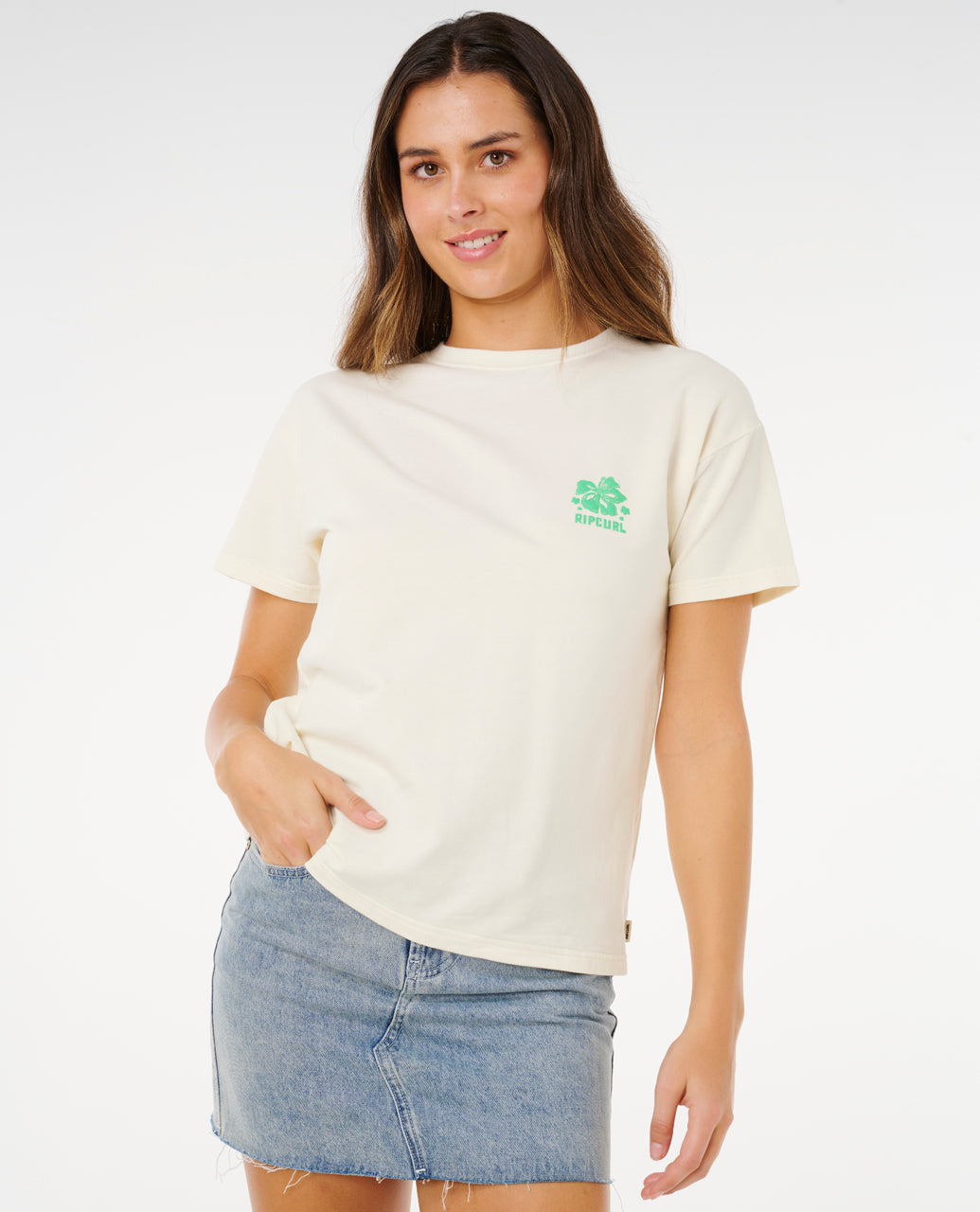 Rip Curl Women's Surf Puff Party Pack Relaxed Tee | Rip Curl | Portwest - The Outdoor Shop