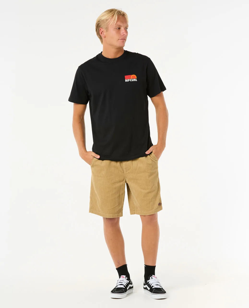 Rip Curl Men's Surf Revival Stacked Tee | Rip Curl | Portwest - The Outdoor Shop
