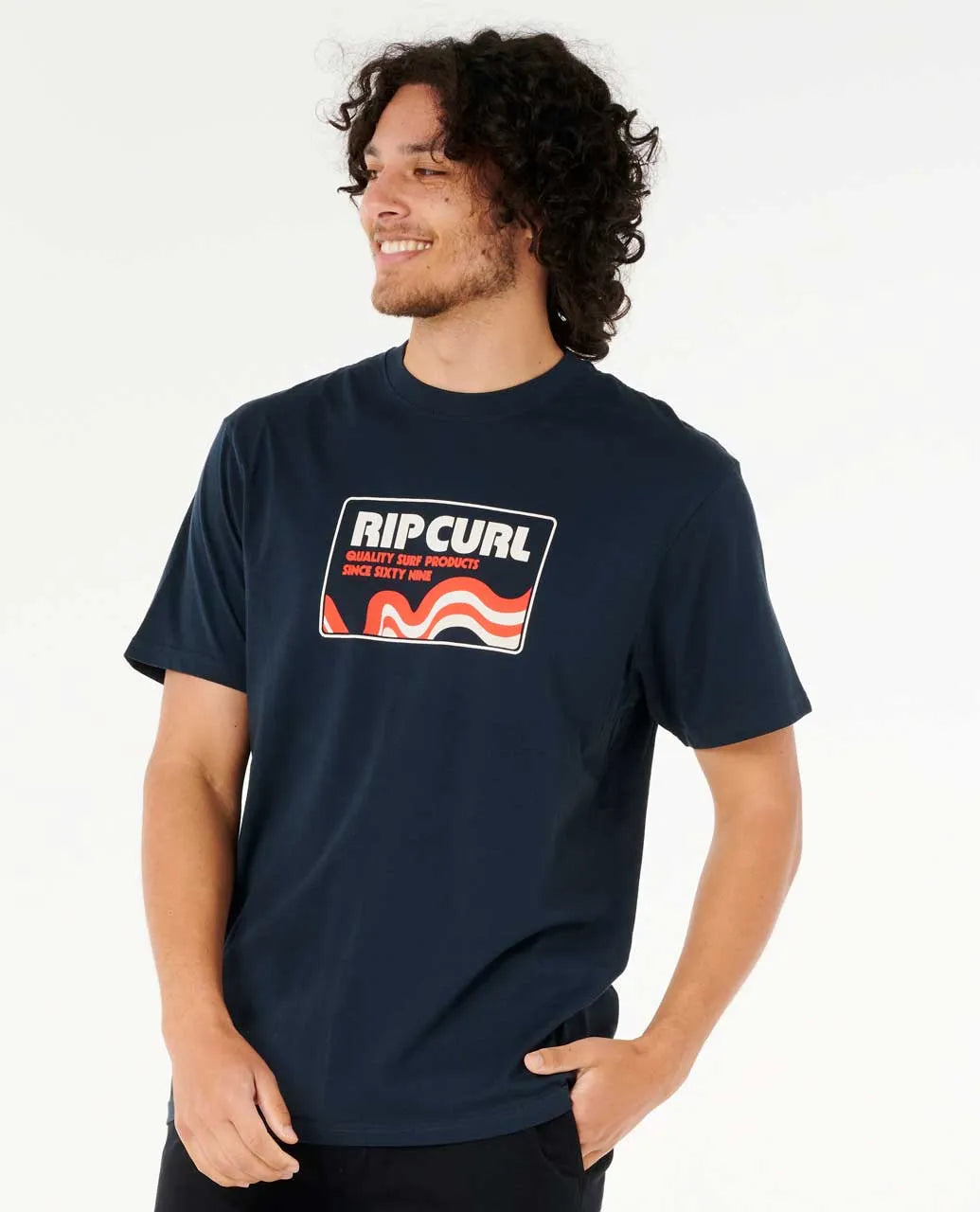 Rip Curl Men's Surf Revival Swirl Tee | Rip Curl | Portwest - The Outdoor Shop