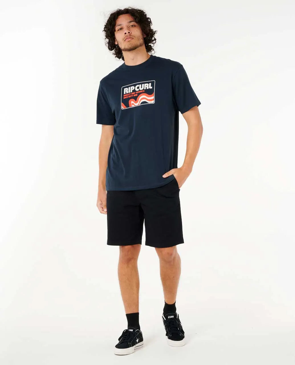 Rip Curl Men's Surf Revival Swirl Tee | Rip Curl | Portwest - The Outdoor Shop