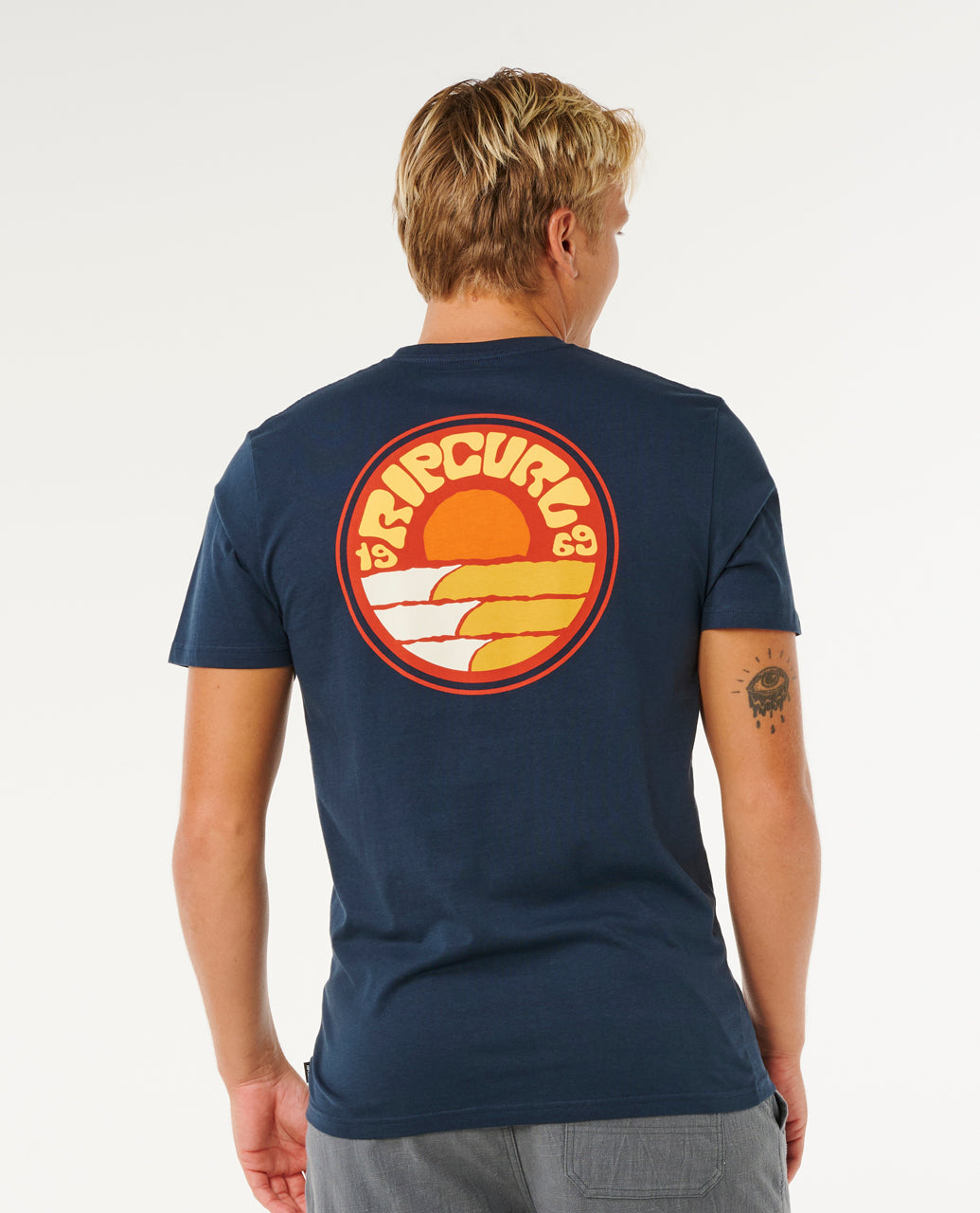 Rip Curl Pacific Rinse Stacked Tee | Rip Curl | Portwest - The Outdoor Shop