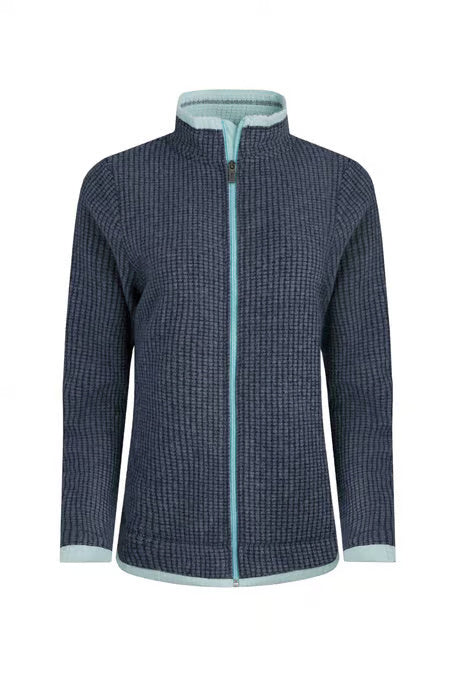 Weirdfish Women's Ariana Eco Full Zip Grid Fleece | Weird Fish | Portwest - The Outdoor Shop