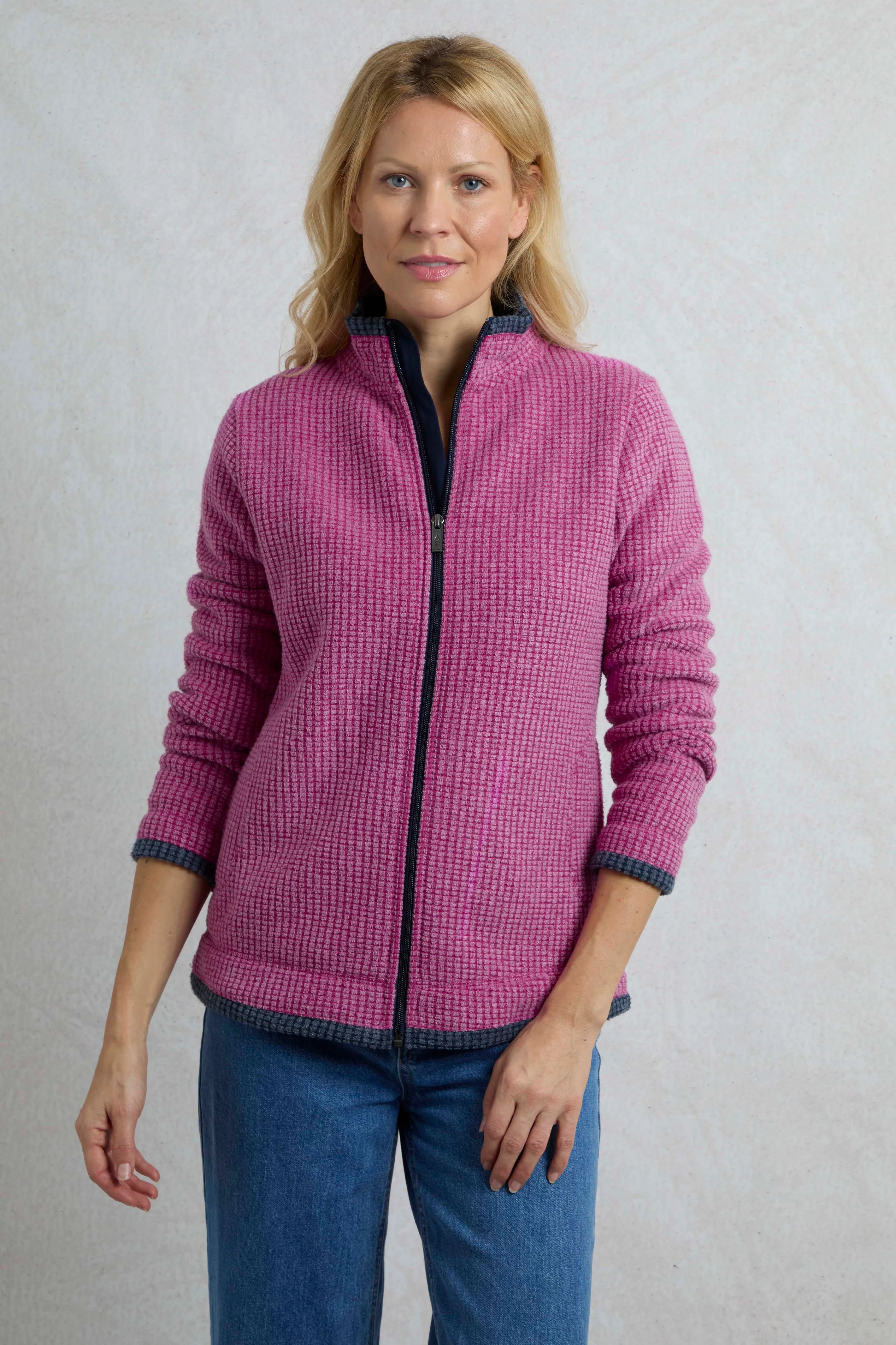 Women's Ariana Eco Full Zip Grid Fleece | Weird Fish | Portwest - The Outdoor Shop