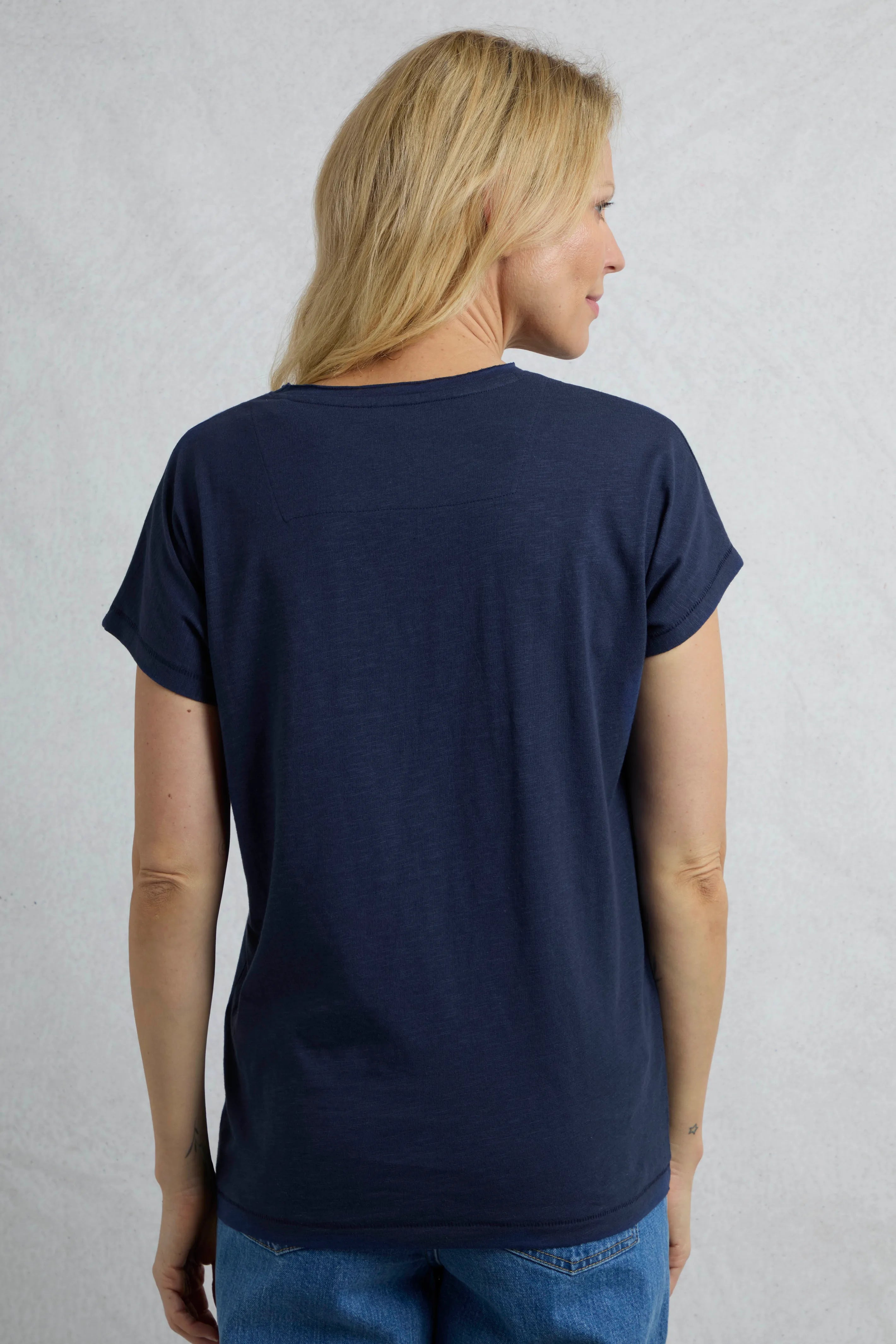 Women's Fly Free Organic Cotton Slub Graphic T-Shirt